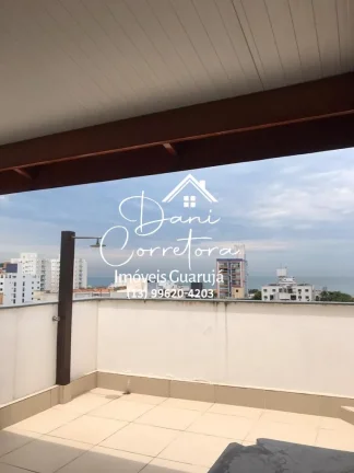 Imagem Cobertura de Luxo à Venda no Jardim Las Palmas, Guarujá-SP: 3 quartos, 2 suítes, 2 salas, 2 vagas de garagem, 220m².