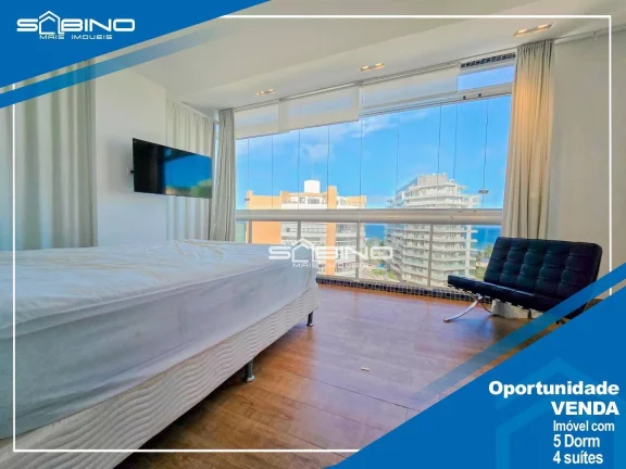 Imagem Cobertura Pé na Areia à venda com 5 Dormitórios 5 suítes 342 m² - Riviera de São Lourenço - Bertioga SP