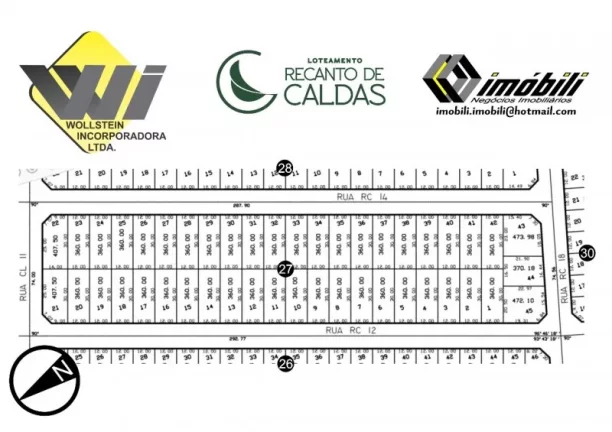 Imagem Residendial Recanto de Caldas Lotes Parcelados em Caldas