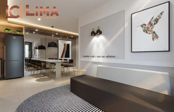 Imagem Apartamento com 1 Quarto à Venda, 38 m² em Engenheiro Luciano Cavalcante - Fortaleza