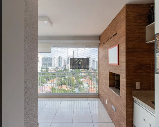Imagem BROOKLIN APARTAMENTO 90,00 M 3 DORMITÓRIOS SENDO 1 SUÍTE VARANDA GOURMET ENVIDRAÇADA 2 BANHEIROS ANDAR ALTO LINDA VISTA 2 VAGAS DEPÓSITO LAZER TOTAL