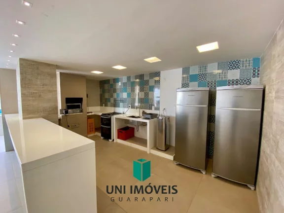 Imagem Apartamento à venda na orla de Peracanga, prédio com área de lazer ? Enseada Azul, Guarapari