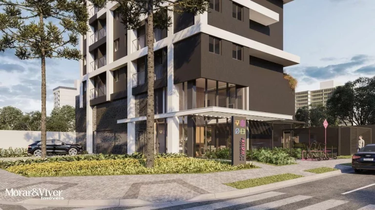 Imagem Apartamento para Venda em Curitiba, Água Verde, 1 dormitório, 1 banheiro