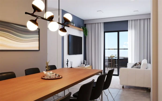Imagem APARTAMENTO COM 84.94 m² - CAIÇARA - PRAIA GRANDE SP