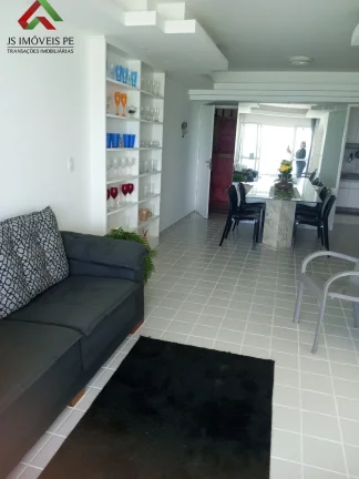 Imagem Venha conhecer este incrível apartamento para locação em Candeias, Jaboatão dos Guararapes-PE! 3 quartos, 2 suítes, 2 salas, 3 banheiros, 90m².
