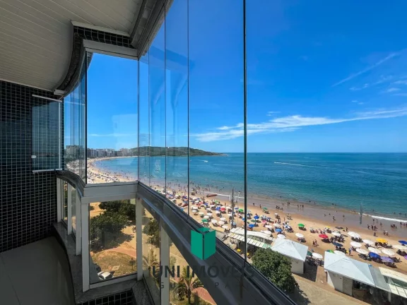 Imagem Lindo Apartamento Frente Mar 3 quartos (2 suítes), 2 vagas de Garagem, na Praia do Morro em Guarapari