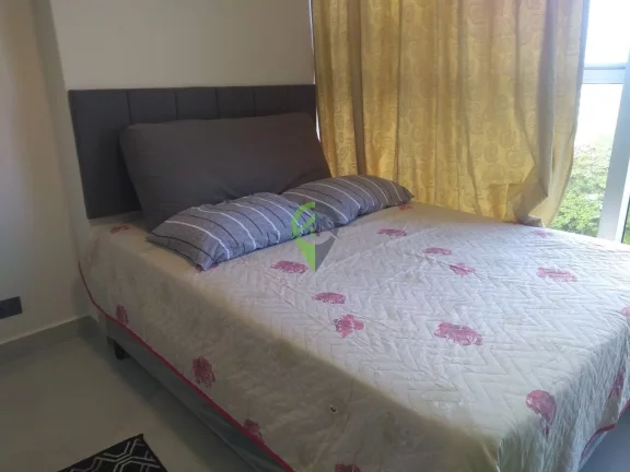 Imagem Apartamento mobiliado em Aparecida, frente mar em Santos/SP