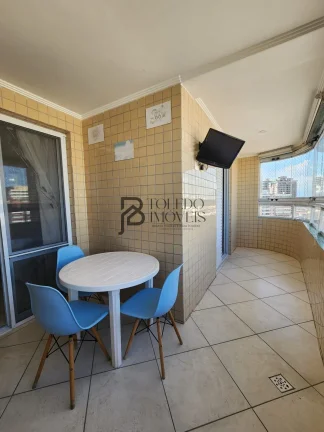 Imagem Apartamento de 2 Dormitórios sendo 1 suíte no bairro Guilhermina - Praia Grande
