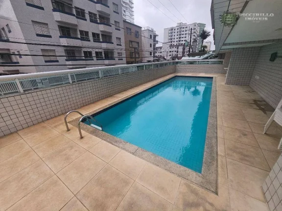 Imagem Apartamento com 2 dormitórios à venda, 112 m² por R$ 650.000 - Vila Guilhermina - Praia Grande/SP
