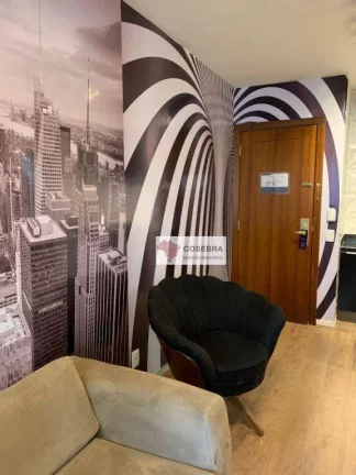 Imagem Apartamento com 1 dormitório para alugar, 38 m² por R$ 7.563,00/mês - Itaim Bibi - São Paulo/SP