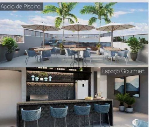 Imagem Apartamentos com excelente localização a 305m da praia de Ponta de Campina/Cabedelo. -AP1498.