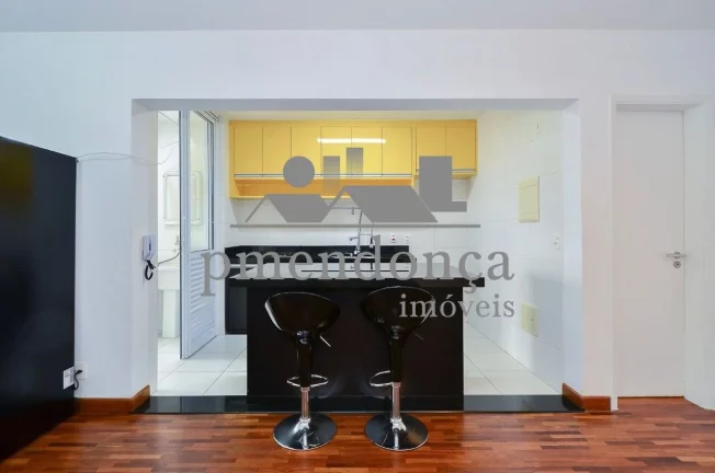 Imagem Apartamento com 94 m², varanda gourmet com churrasqueira, living integrado a cozinha, lavabo, 2 Sui...