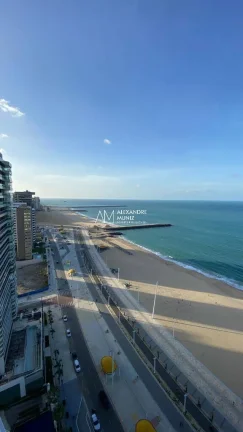 Imagem Apartamento a venda, Atlantis Beira Mar Fortaleza-CE. Vista mar.