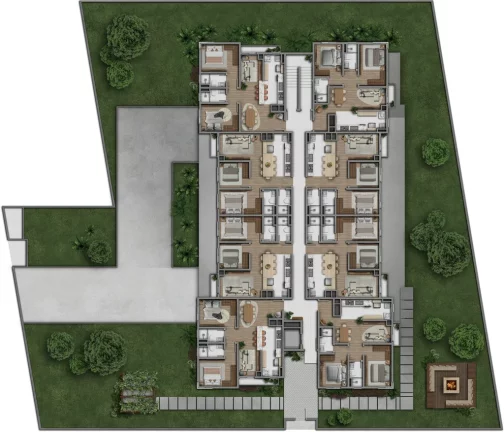 Imagem Apartamento com 2 Quartos à Venda, 66 m² em Centro - Gramado