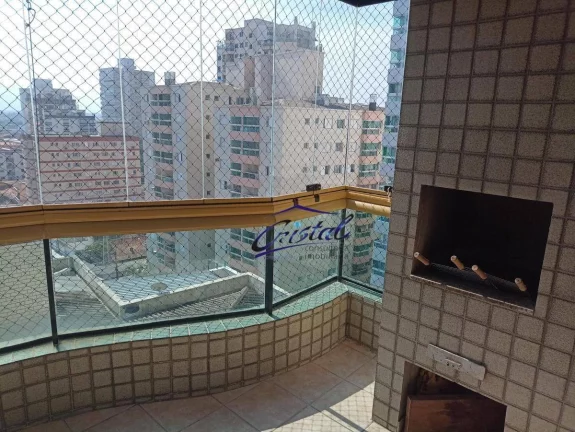Imagem Apartamento com 3 dormitórios à venda, 110 m² por R$ 670.000 - Aviação - Praia Grande/SP