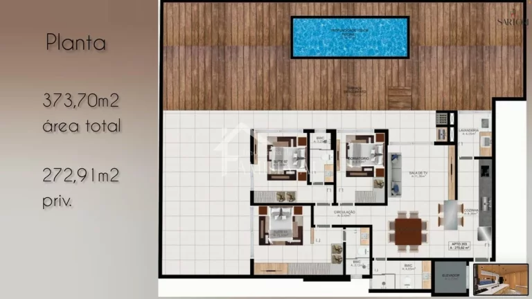 Imagem APARTAMENTO GIARDINO DE ALTO PADRÃO NO AMÉRICA