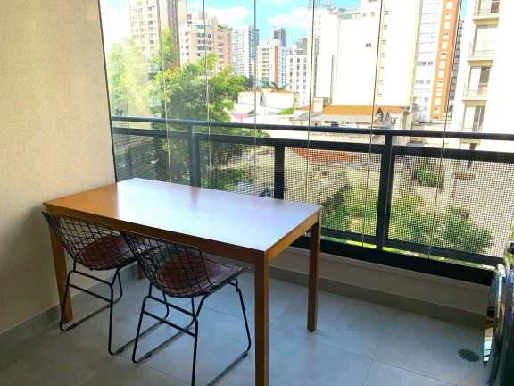 Imagem Apartamento para Locação em Pinheiros - 35M², 1 Dorm, 1 Vaga, Mobiliado.