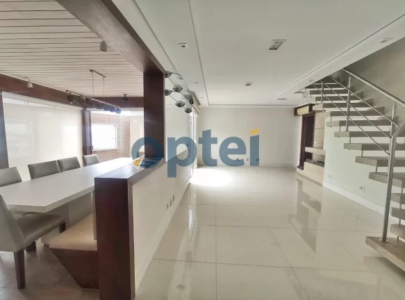 Imagem LINDA COBERTURA NO JARDIM DO MAR COM 176 M², LAREIRA, ÁREA COM CHURRASQUEIRA E SUÍTE MASTER