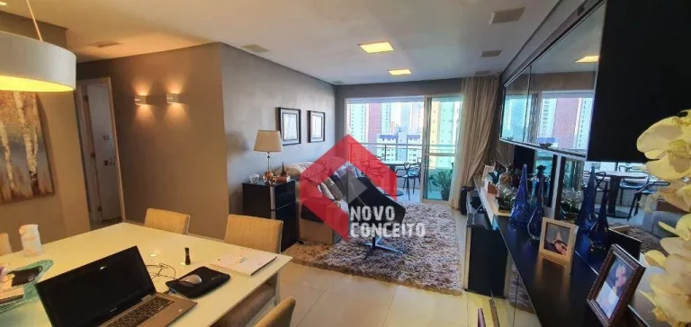 Imagem Apartamento com 3 dormitórios à venda, 106 m² por R$ 1.050.000,00 - Meireles - Fortaleza/CE