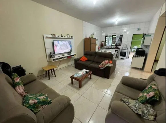 Imagem Casa para Venda em Itanhaém, Balneário Califórnia, 2 dormitórios, 2 suítes, 2 banheiros, 4 vagas