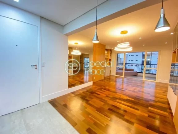 Imagem Apartamento com 98m² em Moema Pássaros Edifício lindo e moderno, andar alto com varanda envidraç...