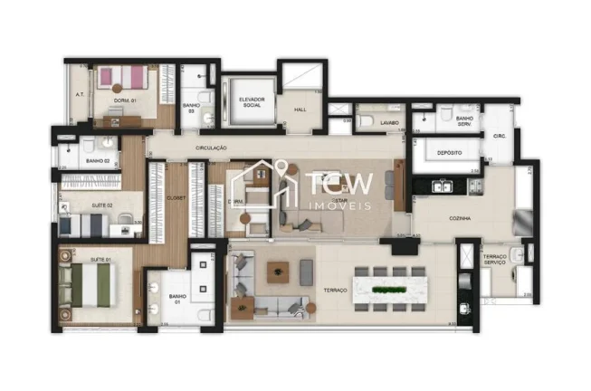 Imagem Apartamento à venda no bairro Vila Mariana - São Paulo/SP, Zona Sul