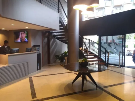 Imagem Flat disponível para venda no Hotel Slaviero Essential São Paulo Moema, com 26m², 1 dormitório e 1 vaga