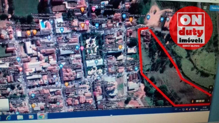 Terreno à venda, 50000 m² por R$ 6.500.000,00 - Centro - Monte Sião/MG