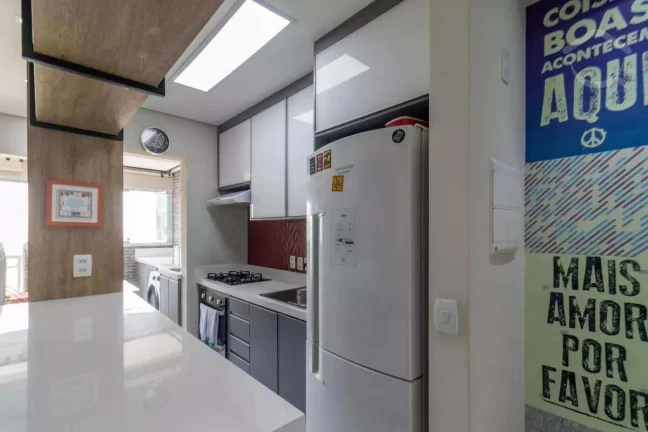 Imagem Apartamento com 62 m2, 2 dormitórios (1 suíte) e 1 vaga à venda na Barra Funda, São Paulo