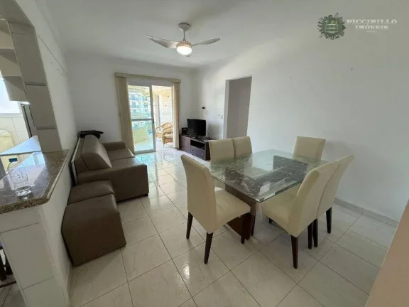 Imagem Apartamento com 2 dormitórios à venda, 85 m² por R$ 675.000 - Vila Guilhermina - Praia Grande/SP
