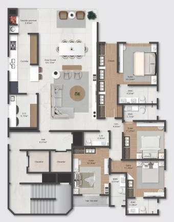 Imagem Essenza Residence - Breve Lançamento - Apartamento à venda no bairro Centro - Balneário Camboriú/SC