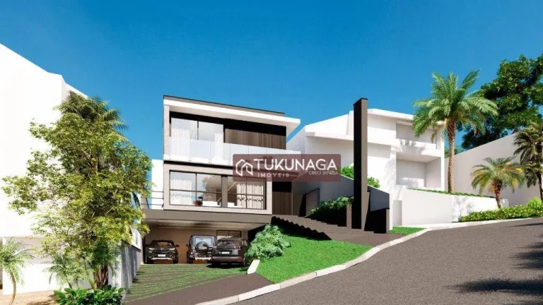 Imagem Sobrado à venda, 390 m² por R$ 4.500.000,00 - Jardim Fazenda Rincao - Aruja V - Arujá/SP