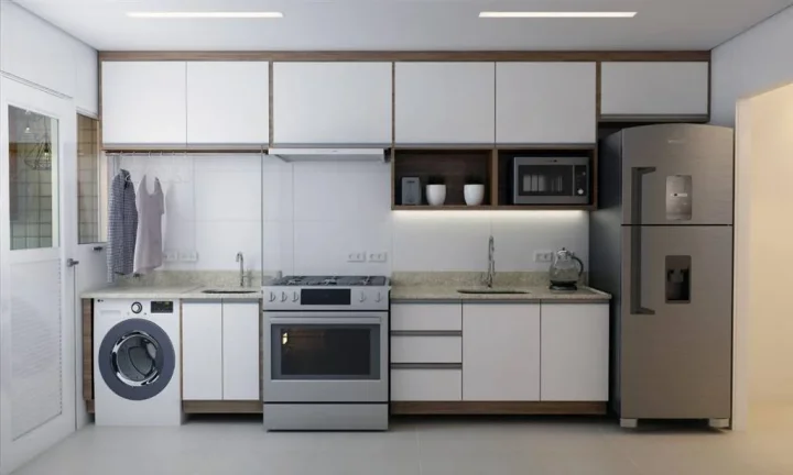 Imagem APARTAMENTO COM 54.55 m² - GUILHERMINA - PRAIA GRANDE SP