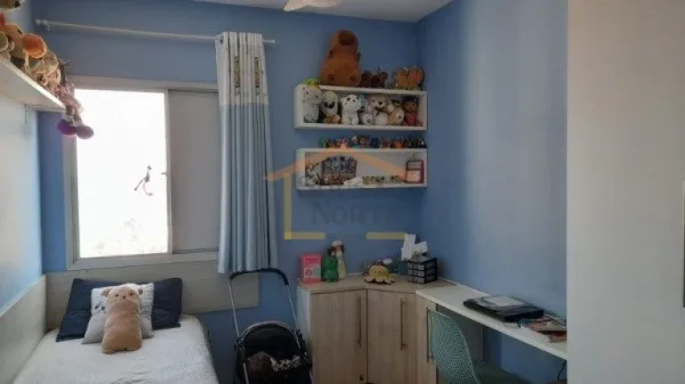Imagem Apartamento com 3 dormitórios, sendo 2 no piso inferior e 1 no piso superior, 3 banheiros, sala par...