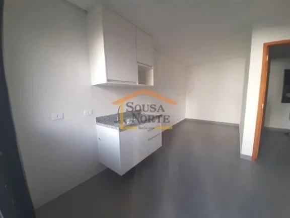 Imagem Apartamento novo,1 dormitório, sala integrada com a cozinha, armários embutidos no dormitório e c...