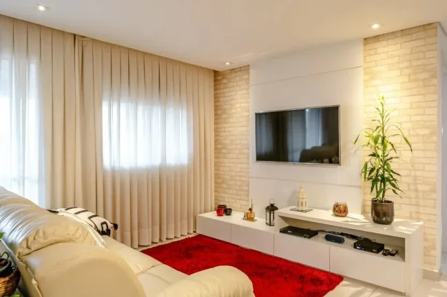 Imagem Apartamento 61M², 2Q, 1 Suíte, 2 Banheiros, 1 Vaga, Varanda Gourmet, Academia, Piscina, Churrascaria, Salão de Festas e Jogos, Playground, Depósito.
