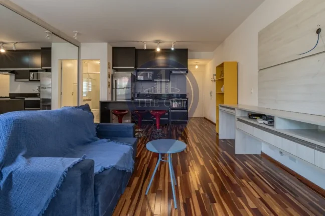 Imagem Studio de luxo à venda no Paraíso: 1 quarto, 2 salas, 2 banheiros, 1 vaga de garagem, 42m² em São Paulo-SP.
