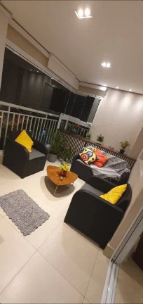 Imagem Apartamento Condominio Varandas 90 m² Sala Estendida 2 Dormitorios 2 Vagas