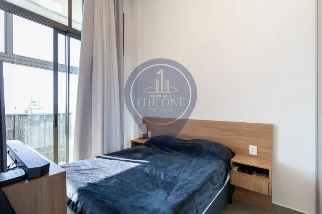 Imagem Apartamento à venda em Moema, São Paulo-SP: 1 quarto, 1 sala, 1 banheiro, vaga de garagem e 39m² de área. Venha conferir!