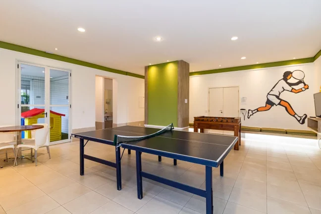 Imagem LINDO APARTAMENTO MOBILIADO 136,00 M ÁREA ÚTIL REFORNADO 3 SUÍTES VARANDA GOURMET ENVIDRAÇADA CINEMA SAUNA 2 VAGAS CONDOMÍNIO VÁRIOS ATRATIVOS