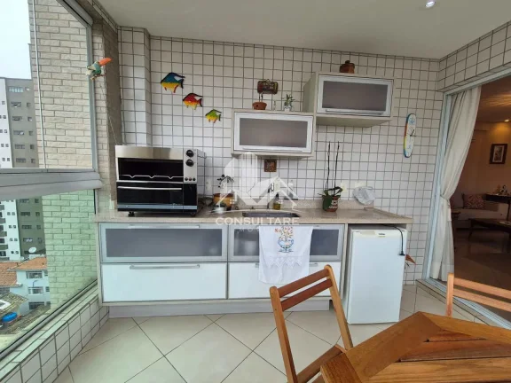 Apartamento 3 dorms,Pompéia, Santos R$ 1.150 mi, Cod: 25193 FSM