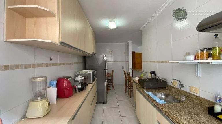 Imagem Apartamento com 3 dormitórios à venda, 115 m² por R$ 1.150.000,00 - Boqueirão - Praia Grande/SP