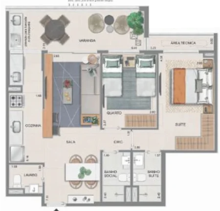 Imagem APARTAMENTO RESIDENCIAL em Rio de Janeiro - RJ, Barra da Tijuca