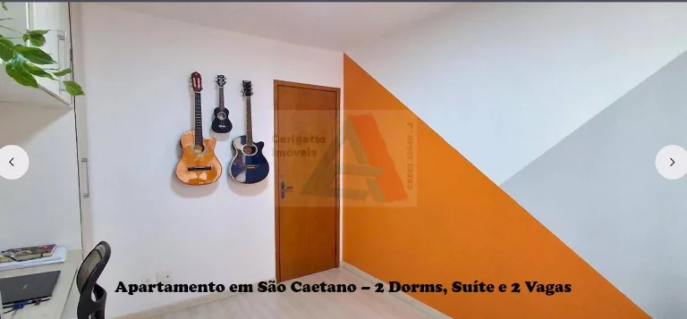 Imagem Apartamento em São Caetano – 2 Dorms, Suíte e 2 Vagas – Lazer completo