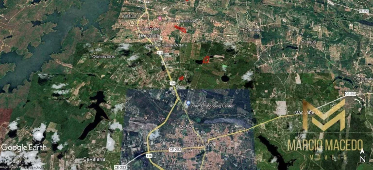 Imagem Terreno à venda, 28800 m² por R$ 1.728.000,00 - Distrito Industrial - Horizonte/CE