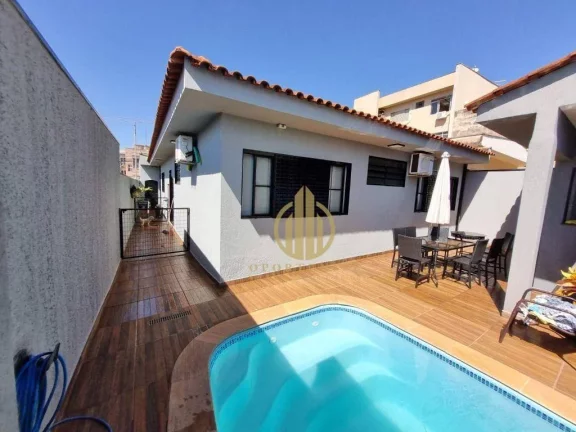 Imagem Casa com 3 dormitórios à venda, 206 m² por R$ 750.000,00 - Jardim Paulistano - Ribeirão Preto/SP