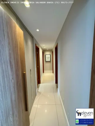 Imagem APARTAMENTO NO HEMISPHERE 360° PITUAÇU - 4 SUÍTES COM 200M2, NA MELHOR TORRE, VISTA MAR, FRONTAL,PORTEIRA FECHADA,