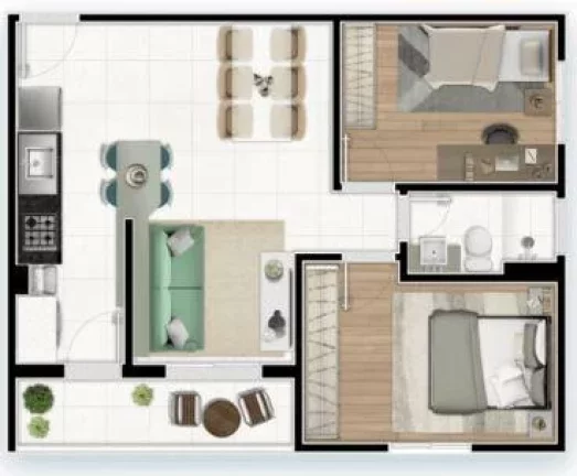 Imagem Apartamento para Venda em São Bernardo do Campo / SP no bairro Rudge Ramos