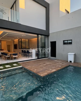 Imagem Casa com 5 suítes, Piscina, Área gourmet, Ambientes integrados