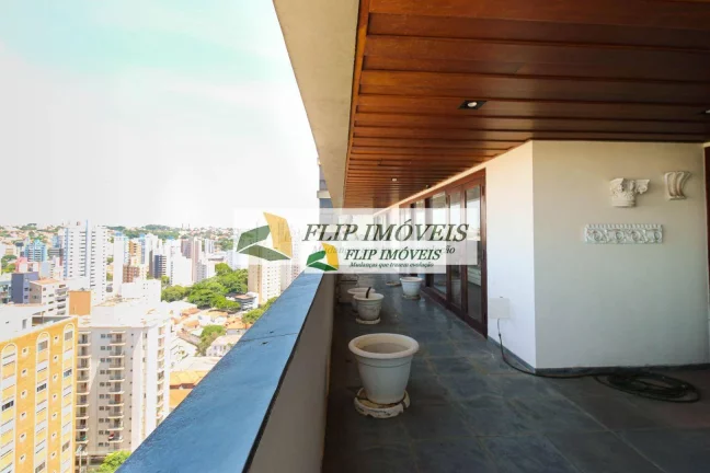 Imagem Apartamento Clássico para venda com 535 m² com 4 quartos, 5 vagas no miolo do Cambuí - Campinas - SP